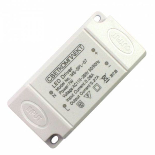 Светильник точечный Светкомплект LED LEGGERA MS-SPL-07 WH TX 6000 К белый 